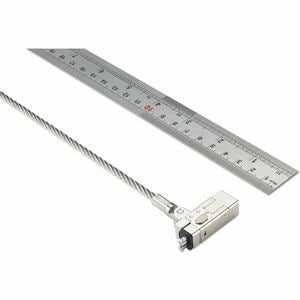 Kensington Slim NanoSaver 2.0 Cable Lock For Notebook - 1.80 m Cable - Patented T-bar/Key Lock - Plastic, Stainless Steel,