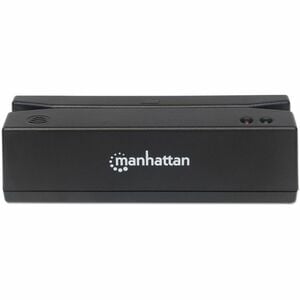 USB-A Magnetic Strip Card Reader, Triple Track Reader, Keyboard Wedge Decoder, Cable 1.5m, Black, Three Year Warranty - Tr