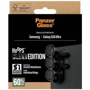 PanzerGlass Hoops Camera Lens Protector - Transparent