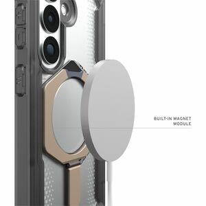 Urban Armor Gear Plasma XTE Case for Samsung Galaxy S26 Smartphone - Ash, Titanium - Drop Resistant, Scratch Resistant, Cr