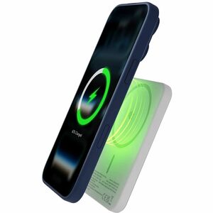 dbramante1928 ApS re-charge CP05ACWH7273 Power Bank - White - For Qi2-enabled Device, Qi-enabled Device - 5000 mAh - 25 W 