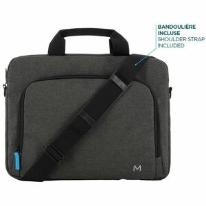 MOBILIS TheOne Basic Carrying Case (Briefcase) for 35.6 cm (14") to 40.6 cm (16") Notebook - Dark Grey