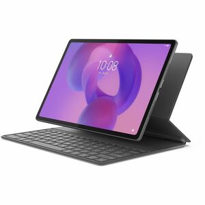 Lenovo Tastatur/Cover (Folie) Tablet - Luna Gray - Polyurethan Außenmaterial - 17,7 mm Höhe x 280,4 mm Breite x 206 mm Tiefe