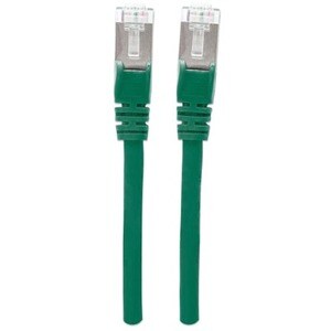Network Patch Cable, Cat6, 2m, Green, Copper, S/FTP, LSOH / LSZH, PVC, RJ45, Gold Plated Contacts, Snagless, Booted, Lifet
