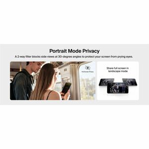 Belkin Titan SmartShield 9H Glas Blickschutzfilter für Samsung - für AMOLED Smartphone - Sturzsicher, Kratzfest, Resistent
