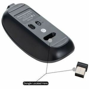 ConnektGear KB238 Keyboard & Mouse - English (UK) - USB Wireless RF 2.40 GHz Keyboard - 111 Key - Keyboard/Keypad Color: S