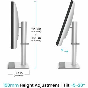 Monitor LED BenQ MA270S 685,8 mm (27"") Classe 5K - 16:9 - 68,6 cm (27"") Viewable - Tecnologia In-plane Switching (IPS) -