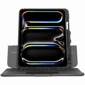 Targus Versavu THZ988US Keyboard/Cover Case (Folio) for 27.9 cm (11") Apple iPad Pro 11 (2024) Tablet - Black - Drop Resis