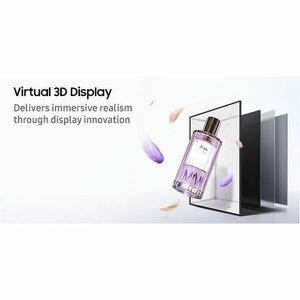 Samsung SM85HX-P 85" LCD Digital Signage Display - 24 Hours/7 Days Operation - Vertical Alignment (VA) Quantum Processor 4