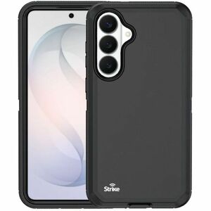 Strike Rugged Case for Samsung Galaxy S26 (Black) - For Samsung Galaxy S26 Smartphone - Black - Drop Resistant, Shock Resi