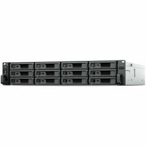 Synology RackStation RS2423RP+II 12 x Total Bays SAN/NAS Storage System - AMD Ryzen V1780B Quad-core (4 Core) 3.35 GHz - 8