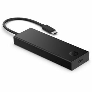 HP USB Type C Docking Station for Desktop PC - Charging Capability - 90 W Power Supply - Portable - 4K @ 60Hz, 4K - 3840 x