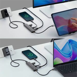 164B-USBC-MULTIPORT USB-C HDMI MULTIPORT HUB 140W