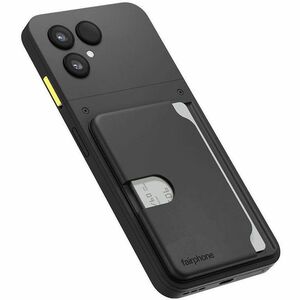 Fairphone Card, Smartphone Card Holder - Holds 3 x Card - 73.2 mm x - Recycled Plastic - Horizon Black - Durable