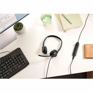 Jabra Engage 50 II Wired Over-the-head, On-ear Stereo Headset - Binaural - Supra-aural - 50 Hz to 20 kHz - MEMS Technology