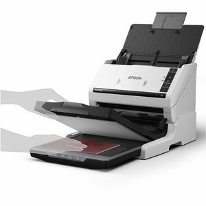 Scanner a inserimento di foglii Epson WorkForce DS-530III - 600 x 600 dpi Ottico - 30-bit Colore - Colore, Monochrom Scans