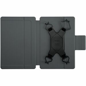 Targus Safe Fit THZ998NO Tastatur/Cover für 24,1 cm (9,5 Zoll) bis 27,9 cm (11 Zoll) Apple Tablet - Schwarz - Polycarbonat