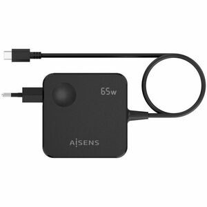 CARGADOR 65W PD3.0 1XUSB-C 1.5M NEGRO