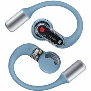 Nothing Ear (open) True Wireless Earbud, Open-ear Stereo Earset - Blue - Google Assistant, Siri - Binaural - Open - Blueto