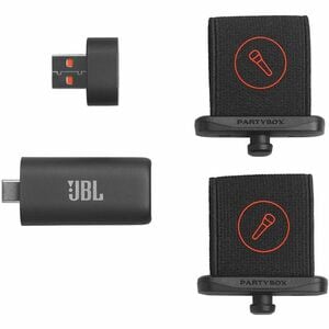 JBL EasySing Plug-in Microphone for Voice, Vocals, Singing, Music, Speaker - Black - 50 Hz to 15 kHz - Shock Mount - USB T