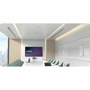 Yealink CS10-D 2-way Ceiling Mountable Speaker - White - 145 mm - 28 mm - 100 Hz to 20 kHz - 8 Ohm
