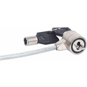 Laptop Lock (Kensington) with two keys, Compatible with Kensington standard style locks, 1.5m cable, Anti theft, Strong st