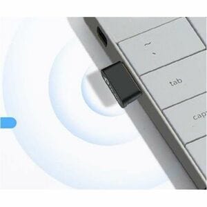 TP-Link Archer TX10UB Nano IEEE 802.11 a/b/g/n/ac/ax Bluetooth 5.3 Dual Band Wi-Fi/Bluetooth Combo Adapter for Desktop Com
