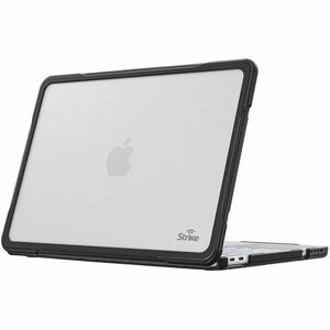 Strike MacBook Neo Hardshell Case (Black) - For Apple Notebook - Black - Scratch Resistant, Drop Resistant, Wear Resistant