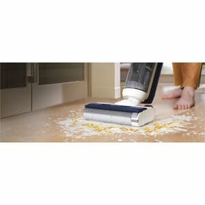 Tineco iFLOOR 5 Breeze Aspirapolvere a bastone 2 in 1 Batteria Secco e bagnato Senza sacchetto Bianco, Nero