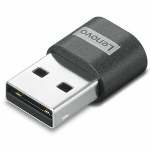Lenovo Data Transfer Adapter - 1x USB Type C- Female - 1x USB Type A- Male - Black