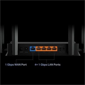 TP-Link Archer BE220 Wi-Fi 7 IEEE 802.11a/b/g/n/ac/be Ethernet, Cable Wireless Router - Dual Band - 2.40 GHz ISM Band - 5 
