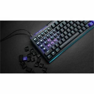 Clavier de jeu Logitech G G512 X 75 - Câble Connectivité - USB Interface - RGB LED - Anglais international - Noir - Tactil