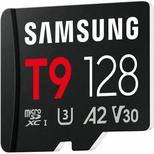 ""Carte microSDXC Samsung - 128 Go - UHS-I (U3) - V30 - 200 Mo/s en Lecture - 130 Mo/sSpaceen Écriture""