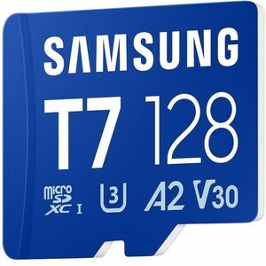 ""Carte microSDXC Samsung MB-MB128T - 128 Go - Classe 10/UHS-I (U3) - V30 - 170 Mo/s en Lecture""