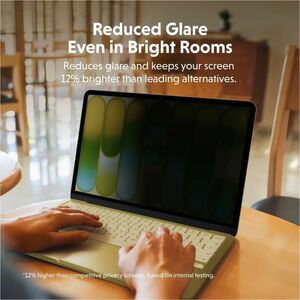 HyperShield HS5313GL 3H Privacy Screen Protector for Apple - For 33 cm (13") LCD MacBook Neo, MacBook - Anti-microbial - B