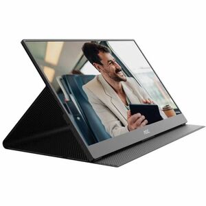 AOC 16T20E2 16" Class Full HD LED Monitor - 16:9 - Black - 39.6 cm (15.6") Viewable - In-plane Switching (IPS) Technology 