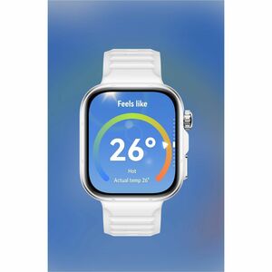 Huawei WATCH FIT 5 Pro Smart Watch - 44.50 mm Case Height - 9.50 mm Case Thickness - 40.80 mm Case Width - White Body Colo