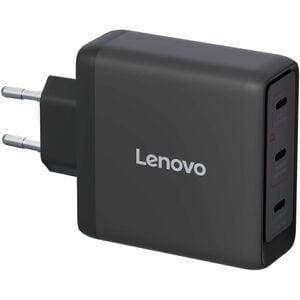 Lenovo 100 W AC Adapter - 1 Box - Universal Adapter - 3 USB Type-C - For PC, Notebook, Smartphone, Mobile Device - Europe 