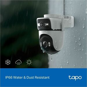 Tapo C545D 3 Megapixel Outdoor 2K Network Camera - Colour - 1 - 29.90 m Infrared/Color Night Vision - H.264 - 2304 x 1296 