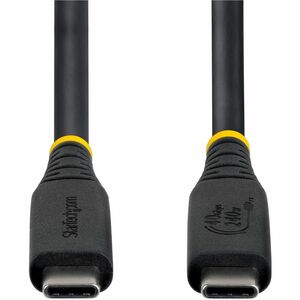 StarTech.com 1 m USB4 A/V/Power/Data Transfer Cable - 1 - Cable for Display, Workstation, Dock, MacBook, Wall Charger - Fi