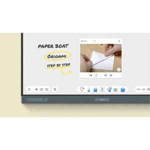 BenQ Board Pro RP6505 1651 mm 4K UHD LCD Collaboration Display - ARM Cortex A78 + A55 - 16 GB - Ultra Precision Infrared -