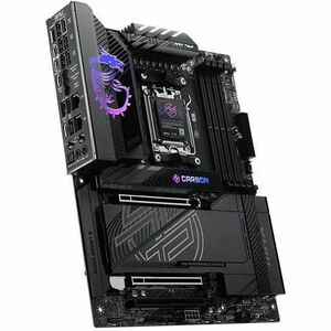 MSI MPG X870E CARBON MAX WIFI Gaming Desktop Motherboard - AMD X870E Chipset - Socket AM5 - ATX - Ryzen 9, Ryzen 7 Process