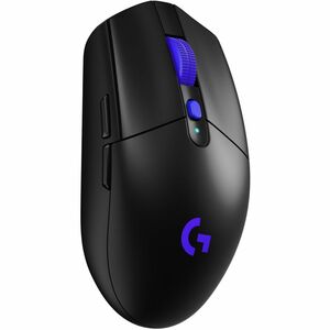 Logitech G G304 X 游戏鼠标 - 无线电频率 - C型 USB - 黑 - PC, Mac - 有线/无线 - 2.40 GHz - 可充电 - 25600 dpi