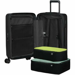 Samsonite Restackd Travel/Luggage Case (Suitcase) for 26.7 cm (10.5") to 39.6 cm (15.6") Travel - Black - Scratch Resistan