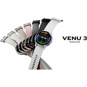 Garmin Venu 3S Smart Watch - Sage Gray Body Color - Phone, Speaker, Text Messaging - Sleep Quality, Stress - GPS - 240 Hou