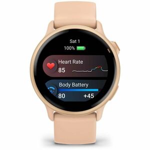 Garmin vívoactive 6 Smart Watch - Metallic Pink Dawn Body Color - Heart Rate Monitor - Sleep Monitor, Text Messaging, Emai