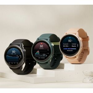 Garmin vívoactive 6 Smart Watch - Metallic Jasper Green Body Color - Heart Rate Monitor - Sleep Monitor, Text Messaging, E