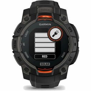 Garmin Instinct 3 Smart Watch - Black, Twilight Body Color - Black, Twilight Band Color - Aluminium Body Material - Fiber 
