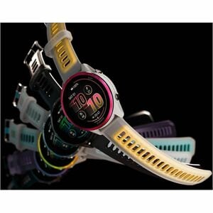 Garmin Forerunner 570 Smart Watch - 42 mm Case Height - Cloud, Blue Body Color - Aluminium Body Material - Speaker, Phone,