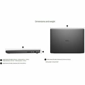Dell Pro Essential 14 PV14260 - Core Ultra 5 235U - 16 GB DDR5 - 512GB SSD - Integrated - 14in FHD+ 400nits Display - 3 Ce